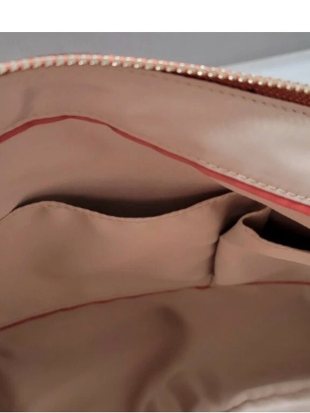 Coach Ali Hobo Tangerine Leather Shoulder Bag with Signature Charm - Picture 7 of 12